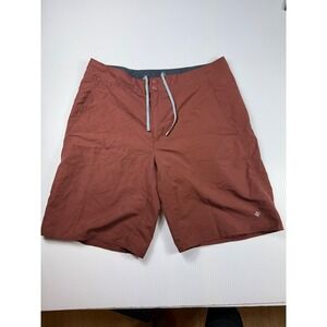 Columbia Hybrid Shorts Water Resistant Casual Outdoor‎ Brown Size 34